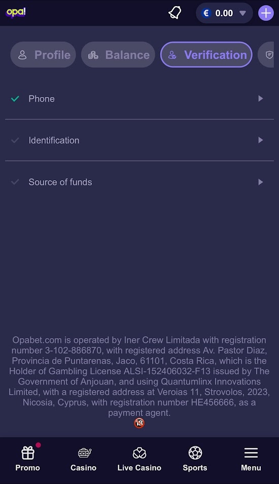 1. Phone number