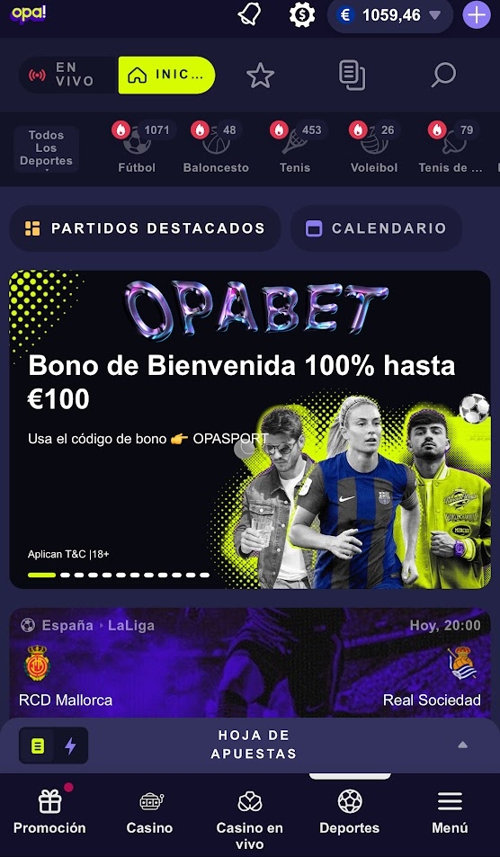 ¡Diviértete con Opabet!